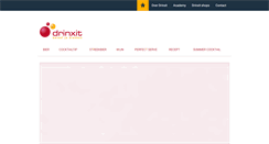 Desktop Screenshot of drinxit.be